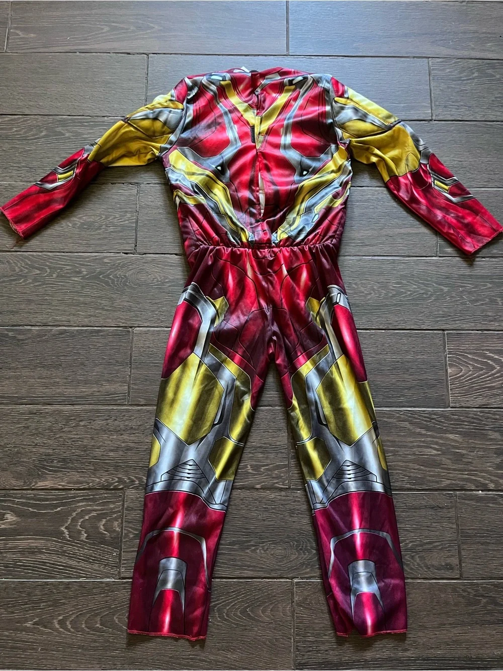Avenger Red and Gold Kids Superhero Jumpsuit